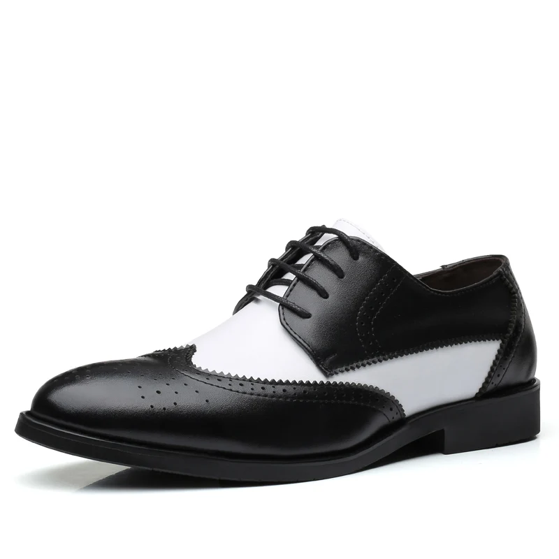 Jack Willden/Классические Мужские модельные туфли с перфорацией типа броги острым