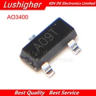 AO3400 AO3400A маркировка: A09T SOT23 N-channel MOSFET оригинал, 100 шт.