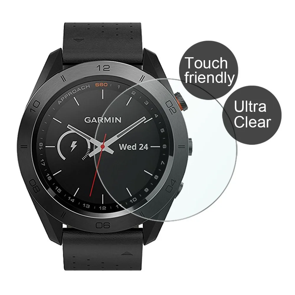 3 шт./упаковка протектор экрана для часов Garmin touchs60 закаленное стекло 2.5D