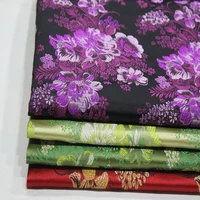 imported yard dyed jacquard satin 3d jacquard brocade fabric for fashion dress cushion cover curtain table patchwork 75x100cm