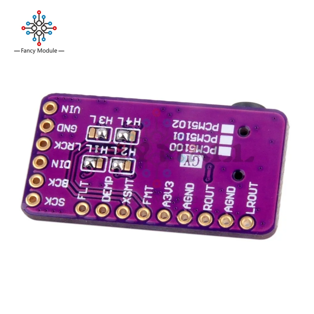 Интерфейс I2S PCM5102 DAC декодер GY модуль плеера для Raspberry Pi|module|module raspberry pi |
