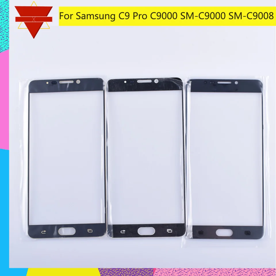 Для samsung Galaxy C9 Pro C9000 SM-C9000 SM-C9008 сенсорный экран передняя стеклянная панель внешний