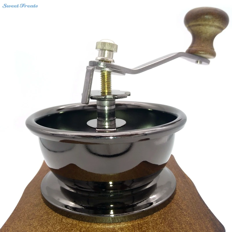 Подсластители Ретро дизайн мини ручная кофейная мельница подсластители