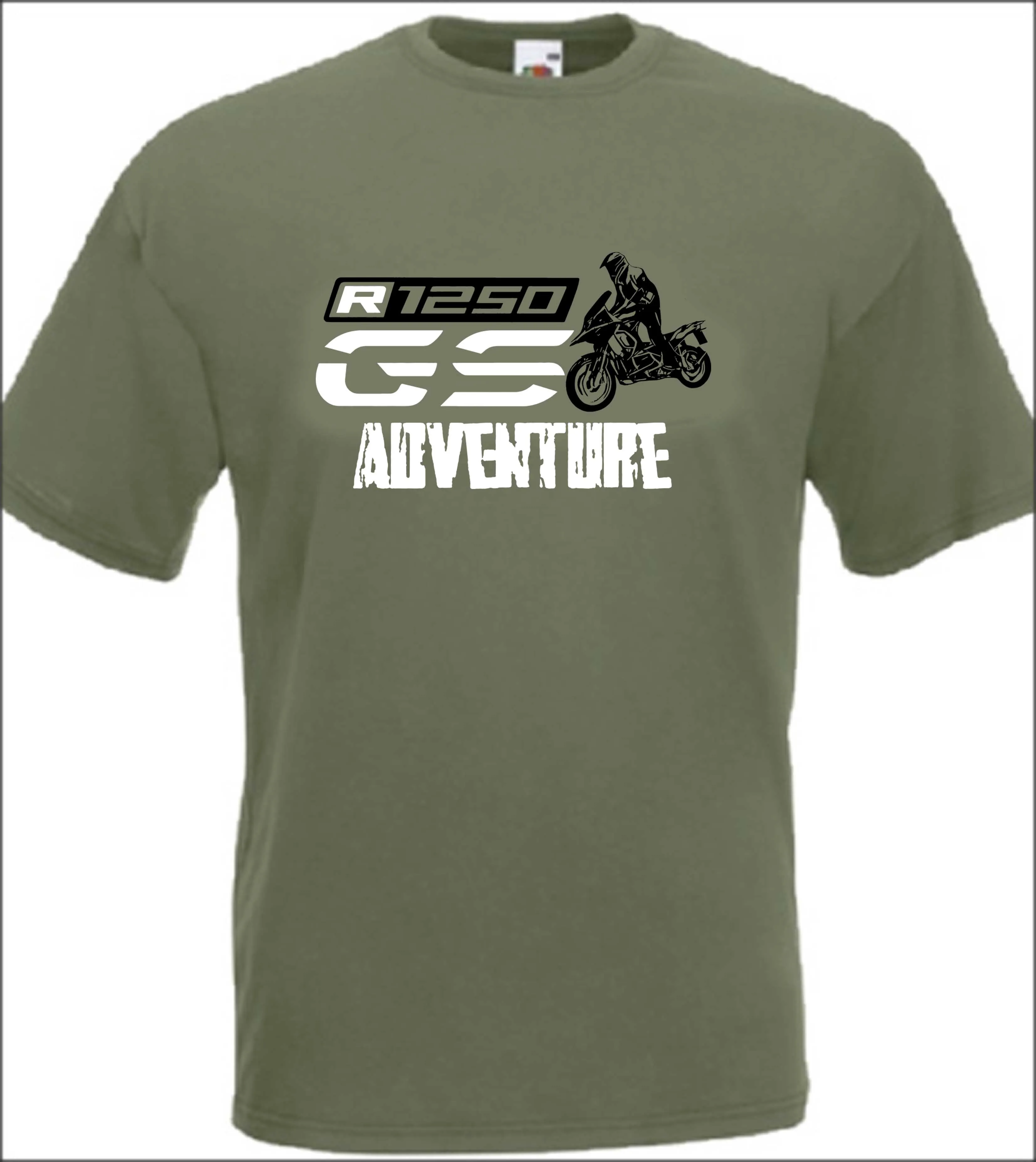 

R 1250 Gs Adventure T-Shirt Motorrad Motorcycles New 2019 Summer Cotton Men Short Sleeve Printing O-Neck T Shirts