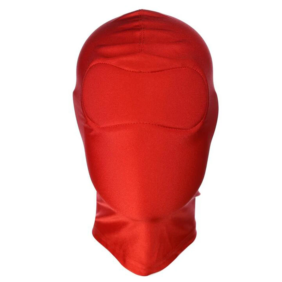CamaTech высокие эластичные дышащие губка Фетиш колпак маска на голову для