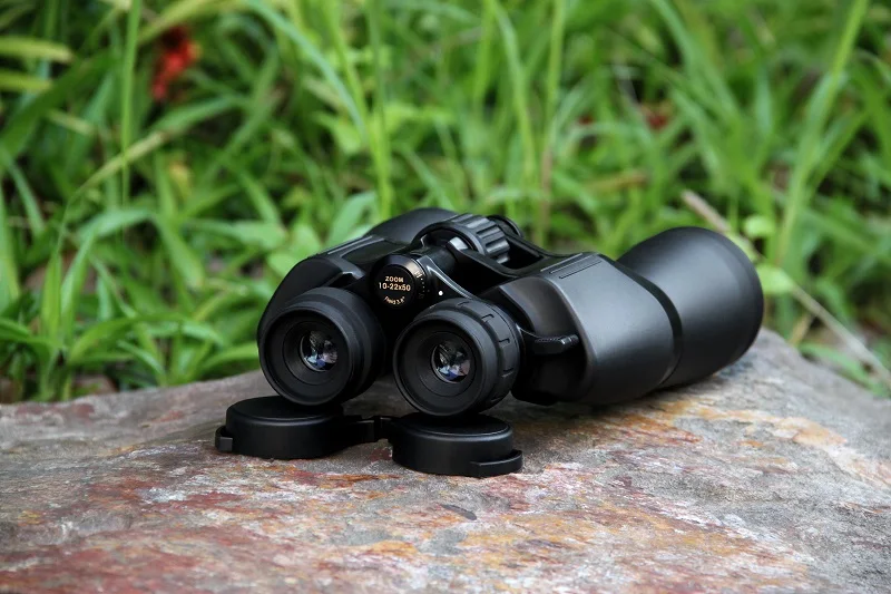Бинокль высокой мощности Eyeskey 10 22x50 бинокль Bak4 Porro Prism с чехлом и ремешком новый