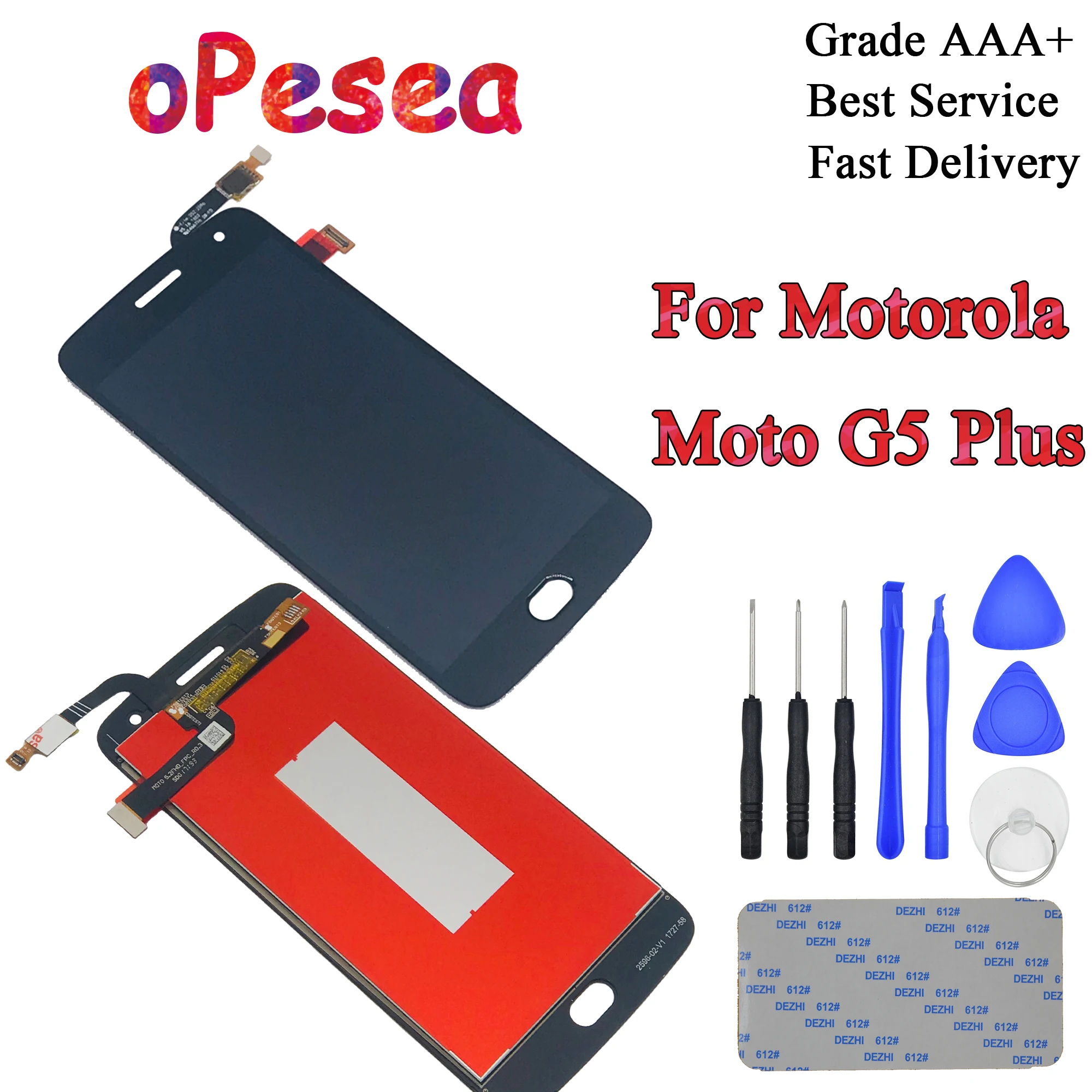 OPesea 5 2 ''для Motorola Moto G5 Plus XT1685 XT1680 XT1684 XT1683 XT1687 ЖК дисплей панель сенсорный экран