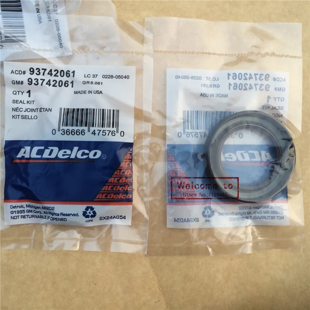 10 шт./лот) автозапчасти вал коробки передач сальник резиновое уплотнение для Buick Excelle Epica OEM 93742061 осевое уплотнение