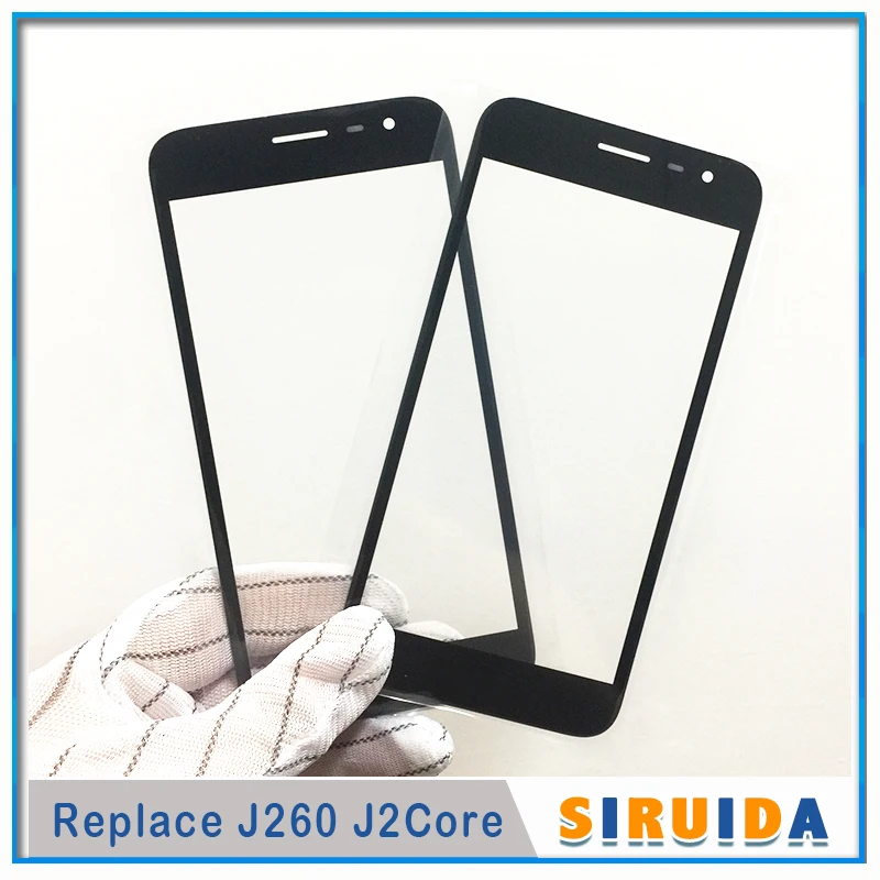 Сменный сенсорный ЖК-экран 10 шт. с OCA клеем внешнее стекло для Samsung Galaxy J2 Core J260 J260G