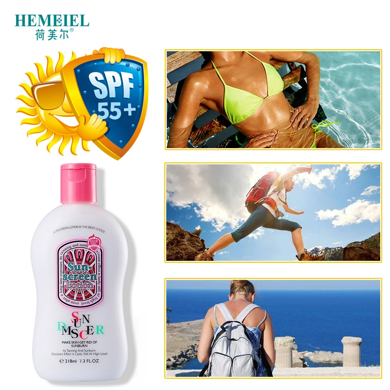 HEMEIEL SPF 55 солнцезащитный крем супер эффективные лето физической антиоксидант