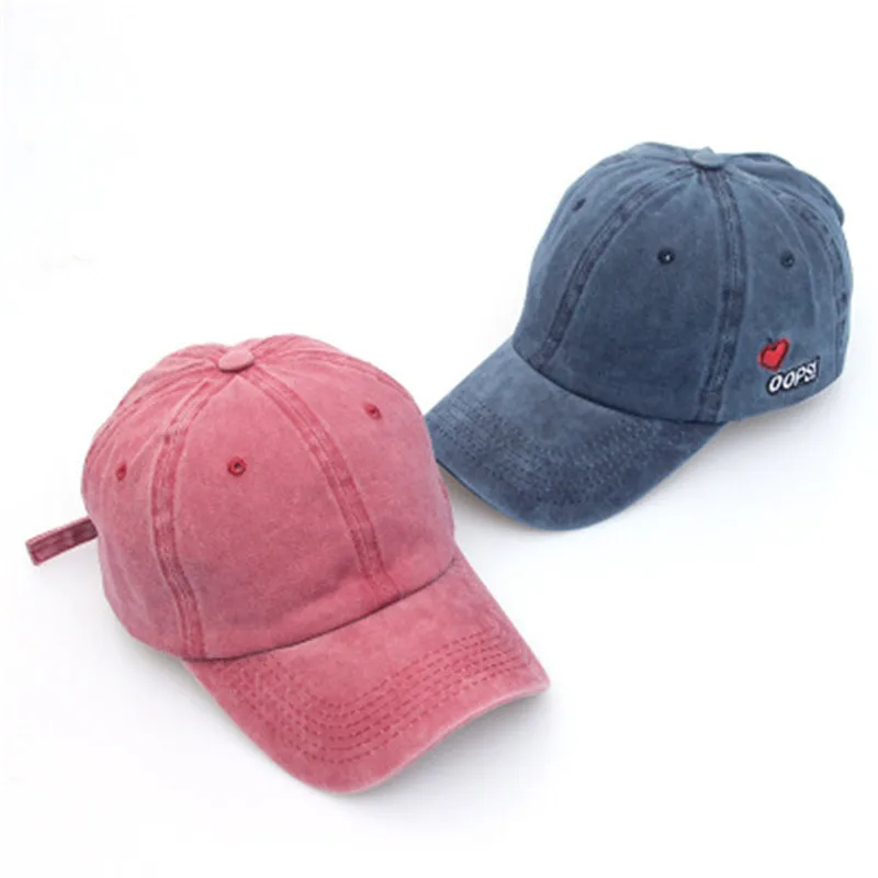 Дикий старый бейсболка промывают ковбой Кепка snapback женский шляпа Мужской Лето