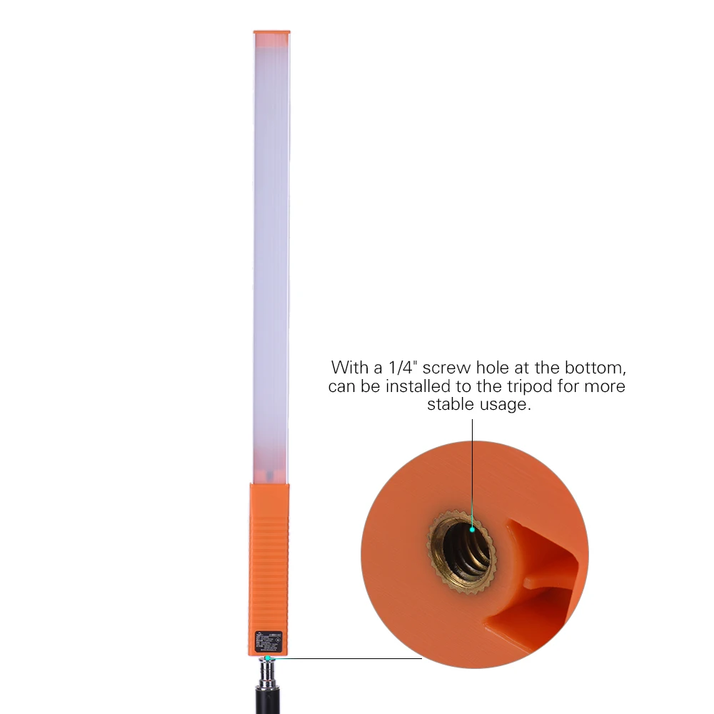 Портативный светодиодный светильник для фото-и видеосъемки регулируемая