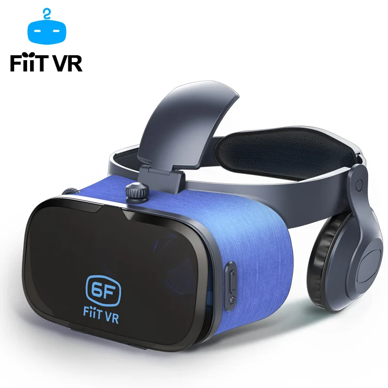 Only VR Новинка! Оригинальные FIIT VR Очки виртуальной реальности 3D очки google картон с гарнитурой стерео коробка для смартфонов 4,7-6,0 дюймов - Цвет: Only VR