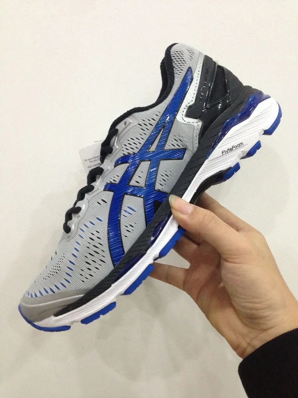 Горячая распродажа Новое поступление официальный ASICS GEL-KAYANO 23 T646N мужские кроссовки спортивная обувь кроссовки уличная спортивная обувь