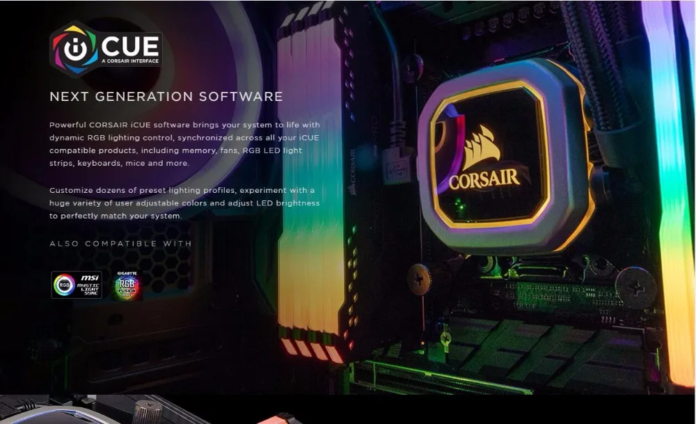 CORSAIR Vengeance RGB PRO RAM 16 Гб 2x8гб двухканальный DDR4 ГБ 32 память PC4 3000 МГц 3200 3600Mzh DIMM модуль