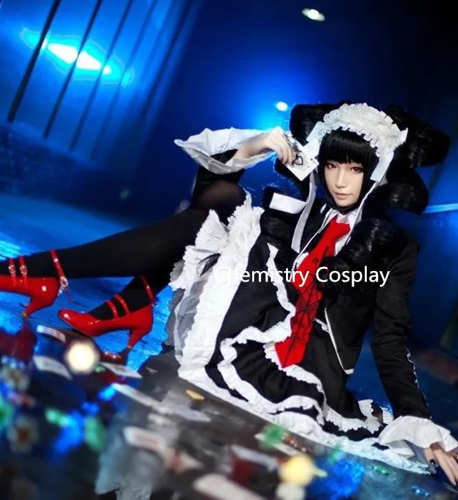 Danganronpa Celestia Ludenberg Cosplay Costume |