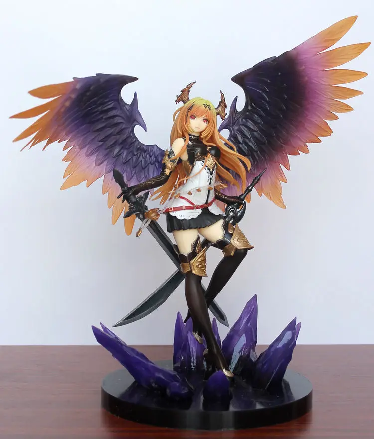 Поп игра Аниме Kotobukiya Rage Of Bahamut Dark Angel Olivia Ani статуя 29 см ПВХ фигурка игрушка новая