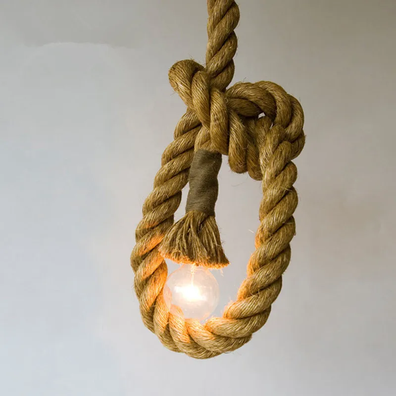 Канат светильник с патроном E27 Лофт Творческий Промышленного Лампы DIY Потолочный