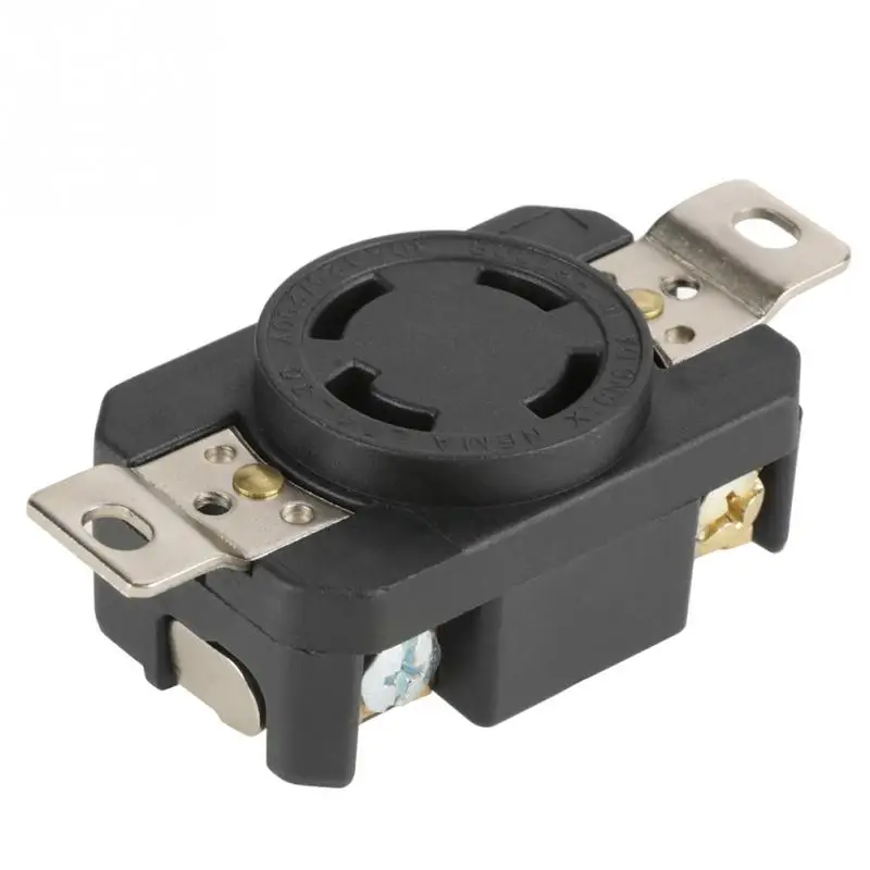 Настенная розетка NEMA L14 30R 30A 125 В/250 В электрическая с закручивающимся замком вилка