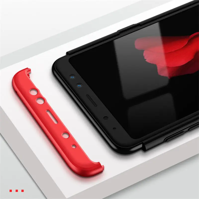 Чехол ZEALLION для Samsung Galaxy S8 S9 Plus A8 2018 C9 Pro 3 в 1 Новый гибридный жесткий чехол с полной