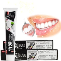 bamboo charcoal all purpose teeth whitening the black toothpaste 100g
