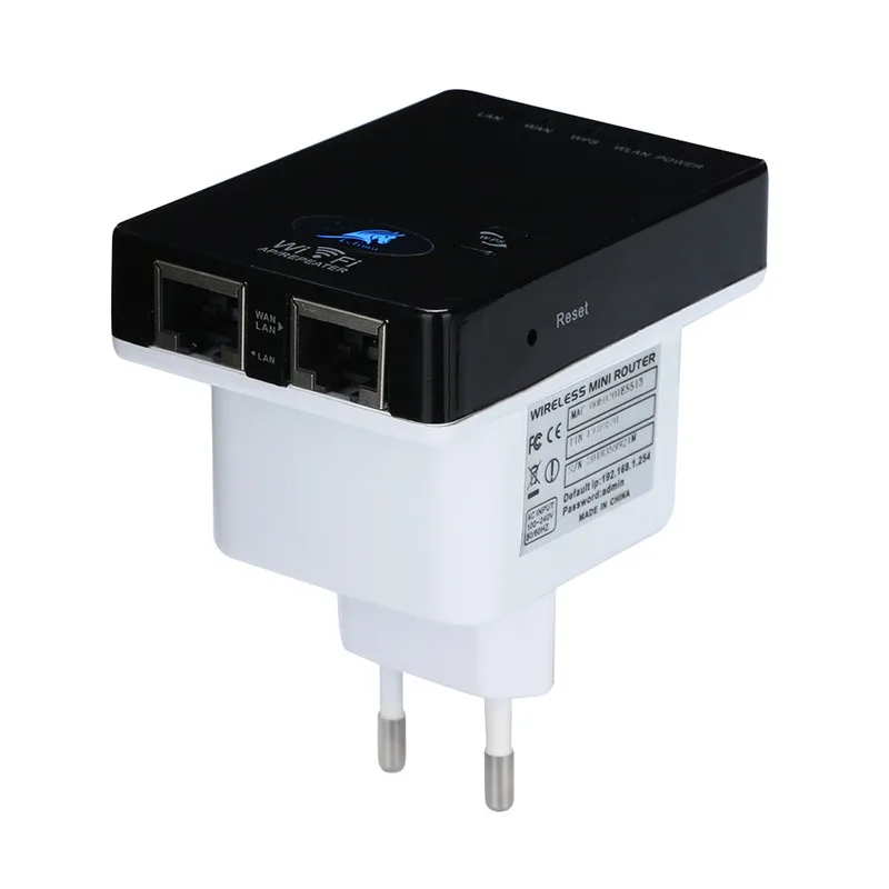 Binmer Networking 300 Мбит/с EU Plug Wifi повторитель двухдиапазонный 2,4 ГГц беспроводной расширитель диапазона маршрутизатор Wi-Fi с функцией репитера May8