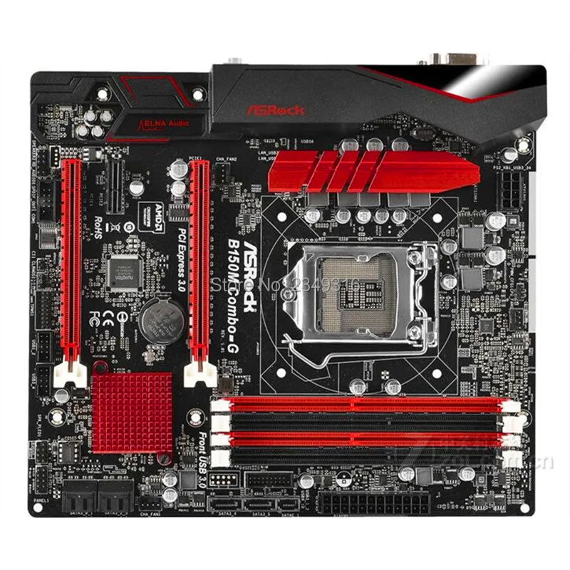 Для ASRock B150M Combo-G Оригинальная б/у настольная материнская плата B150 LGA1151 DDR4 SATA3 USB3.0 поддержка I5 6500