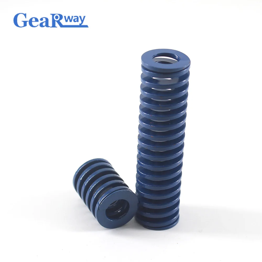 Gearway 2 шт. синяя компрессионная пружина 48% коэффициент сжатия TL18x60/18x6 5/18x9 5/18x100 мм