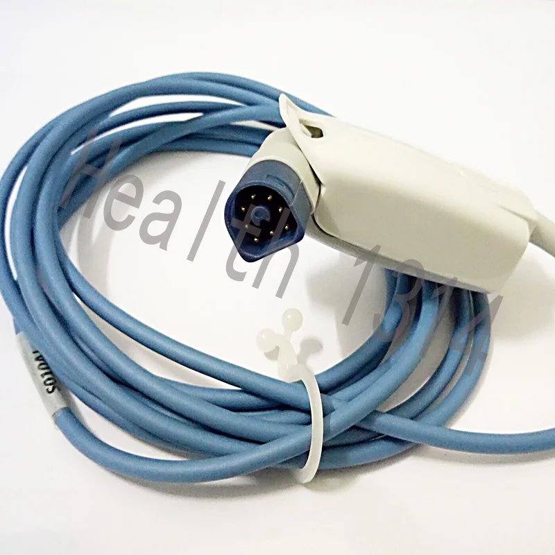 Используйте для Philips Монитор пациента HP 8pin зажим пальца взрослых и силиконовый