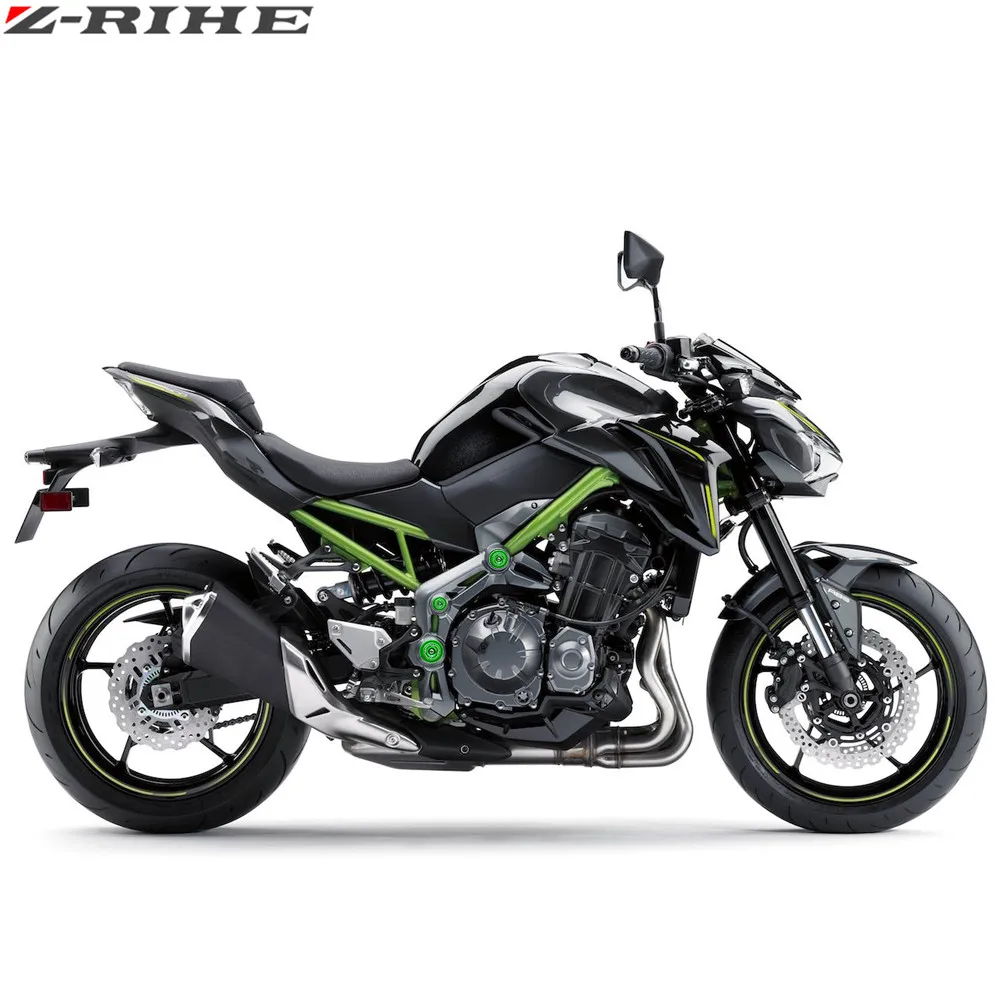 Для Kawasaki Z900 Z 900 аксессуары для мотоциклов Z900 CNC алюминиевая рамка отверстие крышка с винтами обтекатель защита Z900
