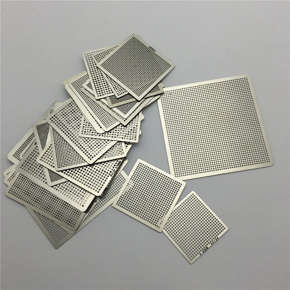 Трафареты BGA Универсальные с прямым нагревом 29 шт. | Инструменты