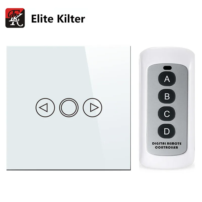 Elite Kilter стандарт ЕС/Великобритании сенсорный диммер с дистанционным управлением