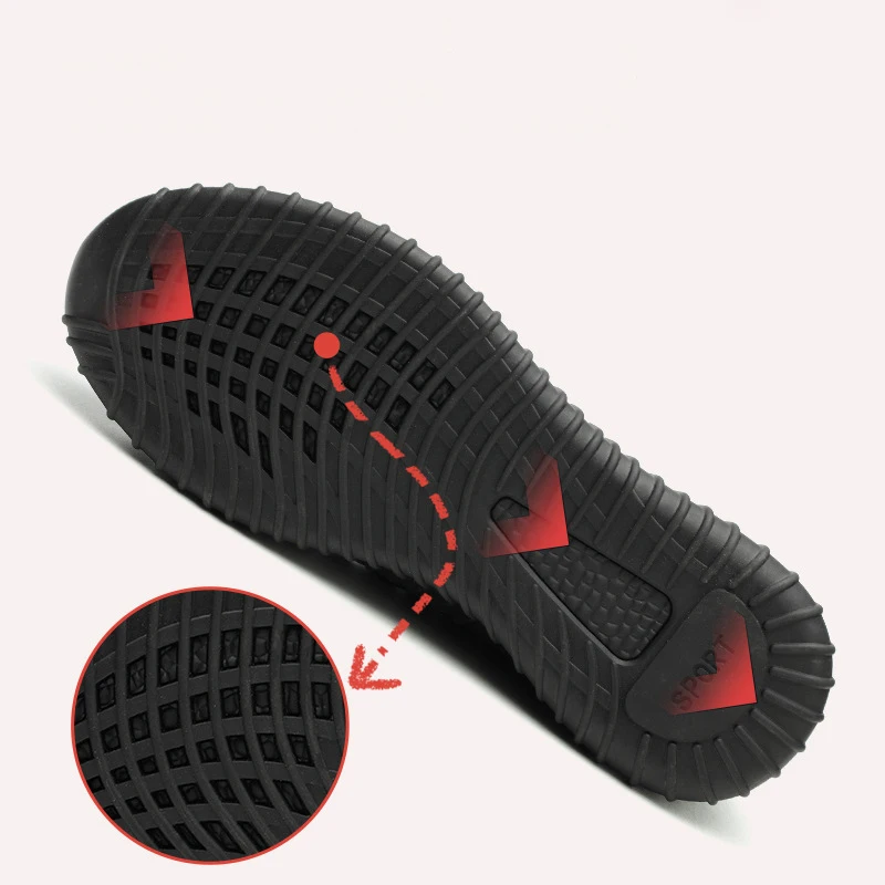 Outdoor Men's Hunting Shoes Anti-piercing Work Safety Protection Shoe Breathable Anti-skid Travel Mountaineering Water Shoe