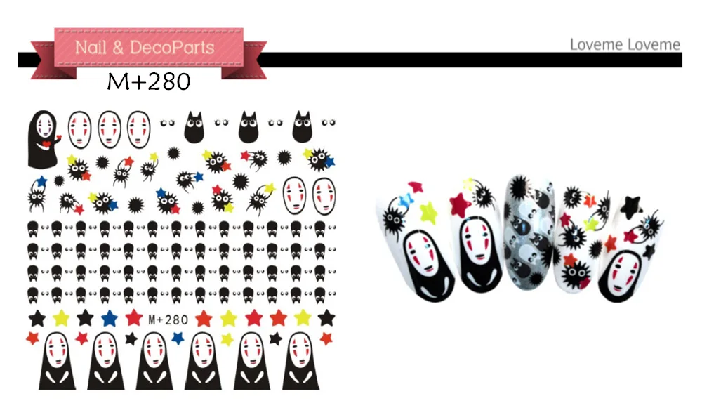 Модные детские наклейки с рисунком Сейлор Мун для девочек 5 листов милые