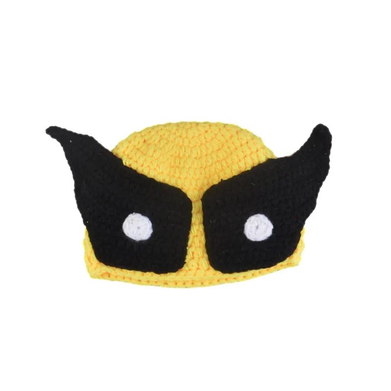 Вязаный крючком Росомаха фотореквизит аксессуары ручной работы комплект