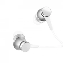 Original Xiaomi Mi Newest Earphone Piston Fresh Version In-Ear 3.5mm AUX with Mic Wire Control for mobile phone | Электроника
