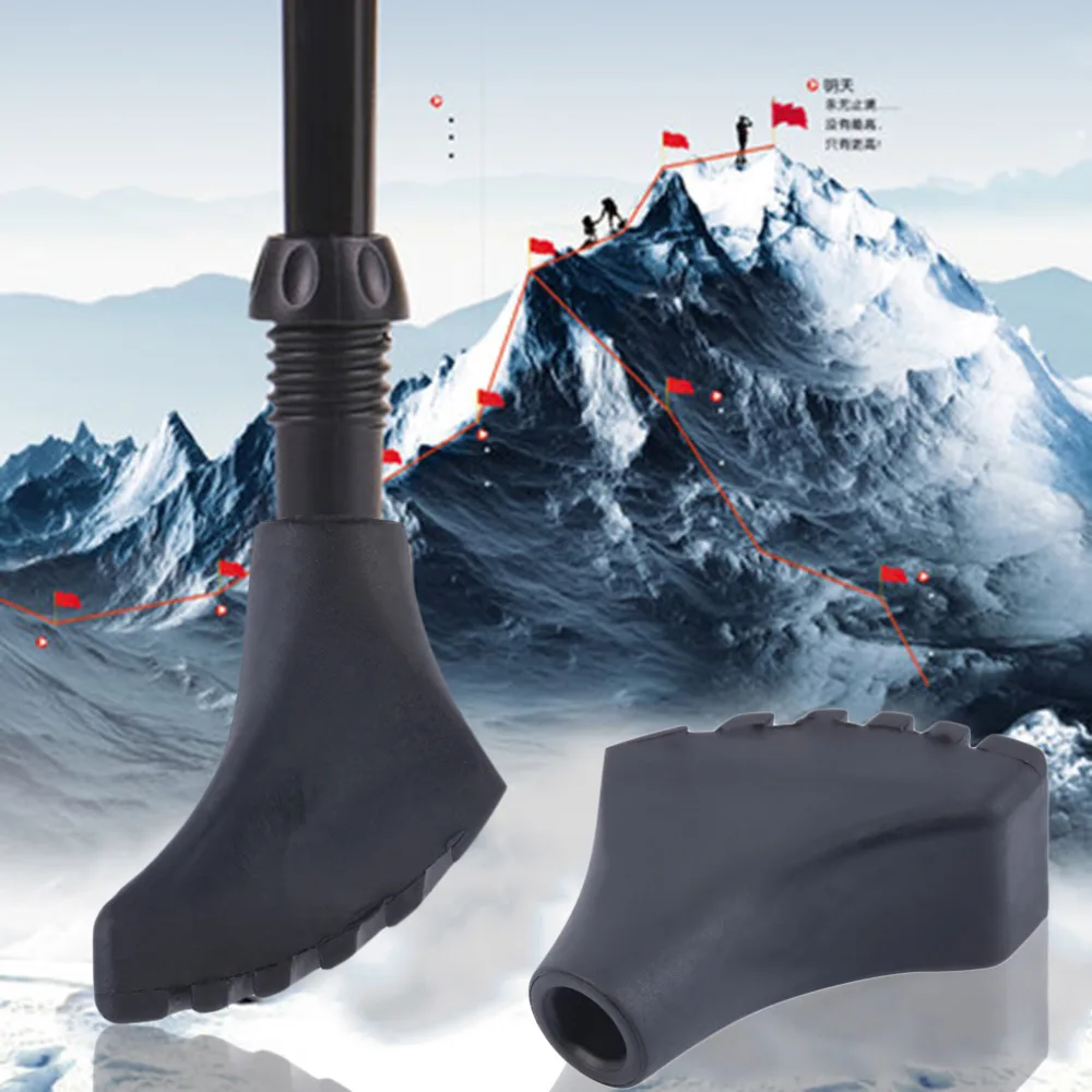 Alpenstock резиновая крышка для головы защитный чехол пешего туризма трость прочный