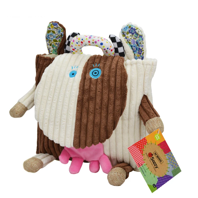 5 стилей Sozzy оригинальный объемный милый животный плюшевый Детский рюкзак на