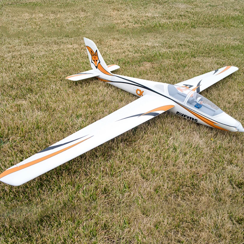 Радиоуправляемый самолет FMS Glider 3000 мм 3 м лиса с закрывающимися 5CH 6S EPO PNP Большой
