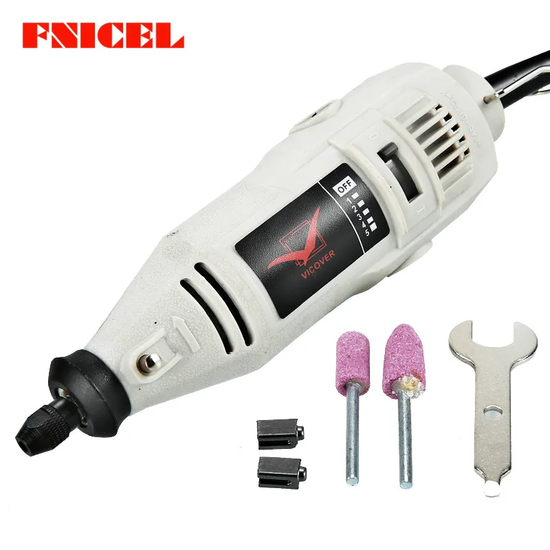 

110/220V 5 Speed Electric Drill Dremel Grinder Engraving Pen Electric Grinder Rotary Power Tools Mini Drill Kit Set 180W