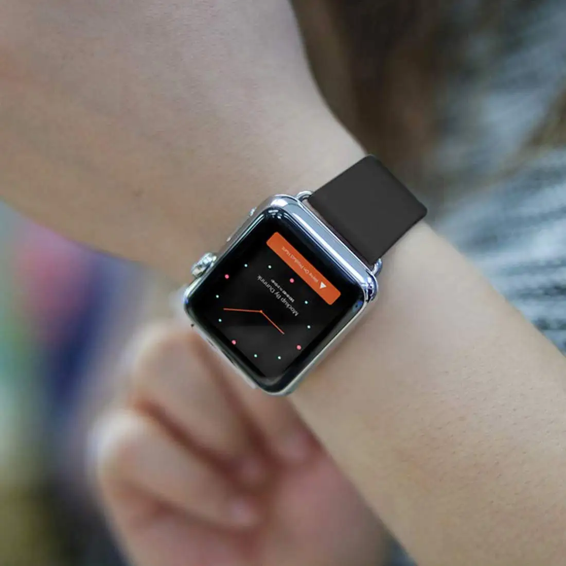 Кожаный браслет-петля, современный ремешок с пряжкой для Apple Watch, серия 5, 4, 40 мм, 44 мм, ремешок для браслета iWatch, серия 3, 2, 1, 38 мм, 42 мм