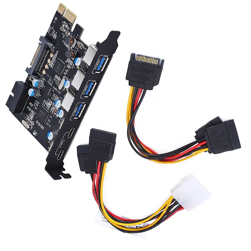 PCI Express PCI-E сетевые карты 1000 Мбит/с Gigabit Ethernet 10/100/1000M 3 Порты и разъёмы USB 3,0 сетевой адаптер конвертер сетевой контроллер