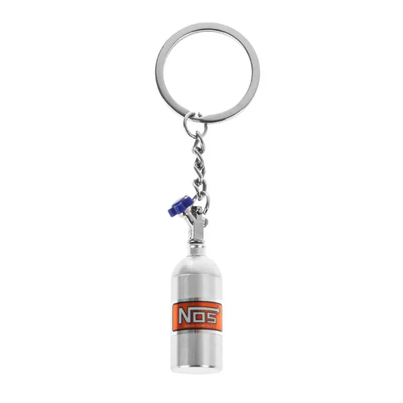 Модное металлическое кольцо для ключей автомобильный брелок NOS Turbo Nitrgen Bottle