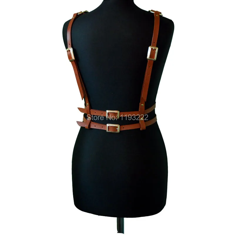 Женские кожаные ремни ручной работы сексуальные в форме меча|leather harness|leather harness
