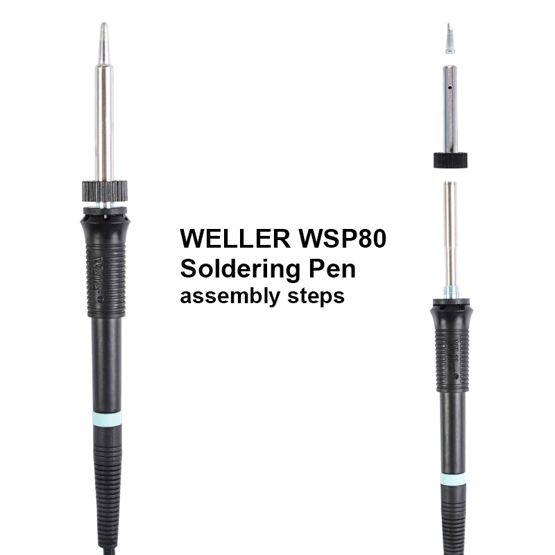 Weller ручной паяльник WSP80 ручка WSD81 24 в 80 вт стандартная паяльная станция