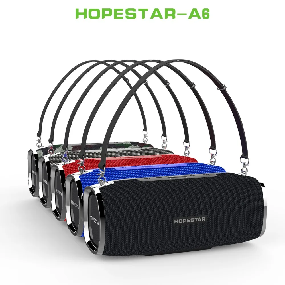 Bluetooth-Колонка HOPESTAR A6 водонепроницаемая Беспроводная колонка мощностью 35 Вт с