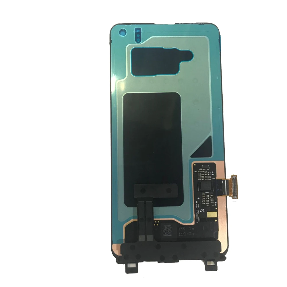 Новый ЖК дисплей для SAMSUNG Galaxy S10 G9730 + Plus G9750 дигитайзер сенсорного экрана Запчасти