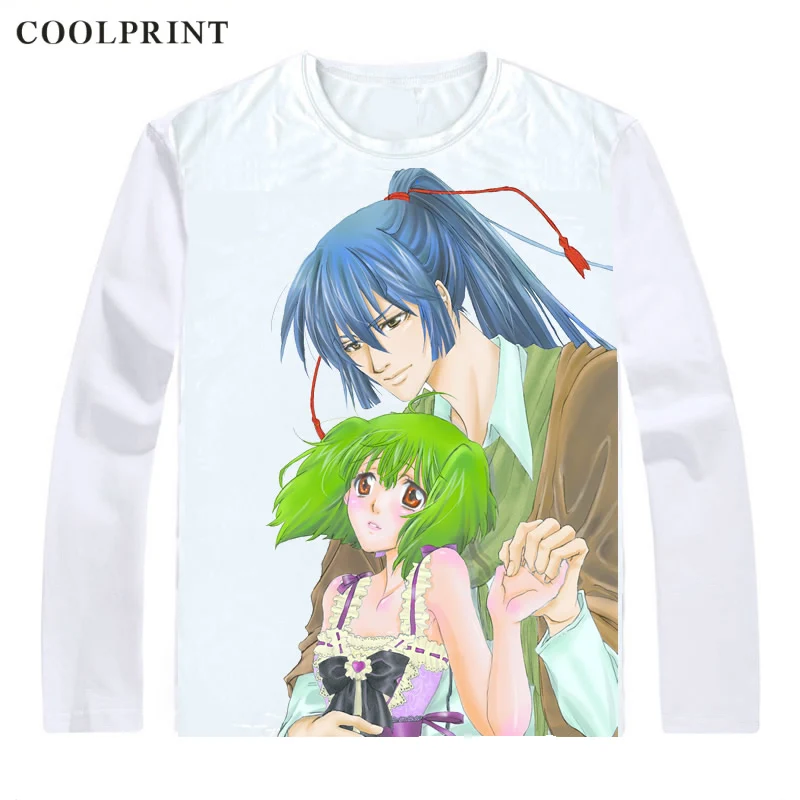 Футболки Macross Frontier рубашки с длинным рукавом Makurosu Furontia Sheryl Nome Ранка Ли альт Saotome
