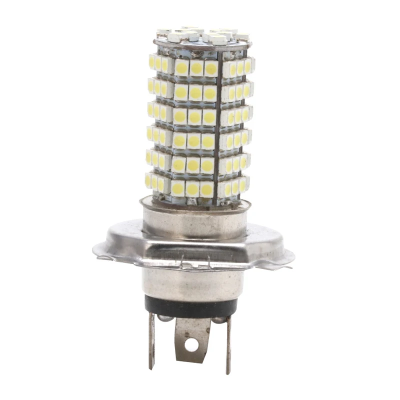 1x12 В H4 3528 120 SMD светодиодные противотуманные фары Лампа дальнего и ближнего