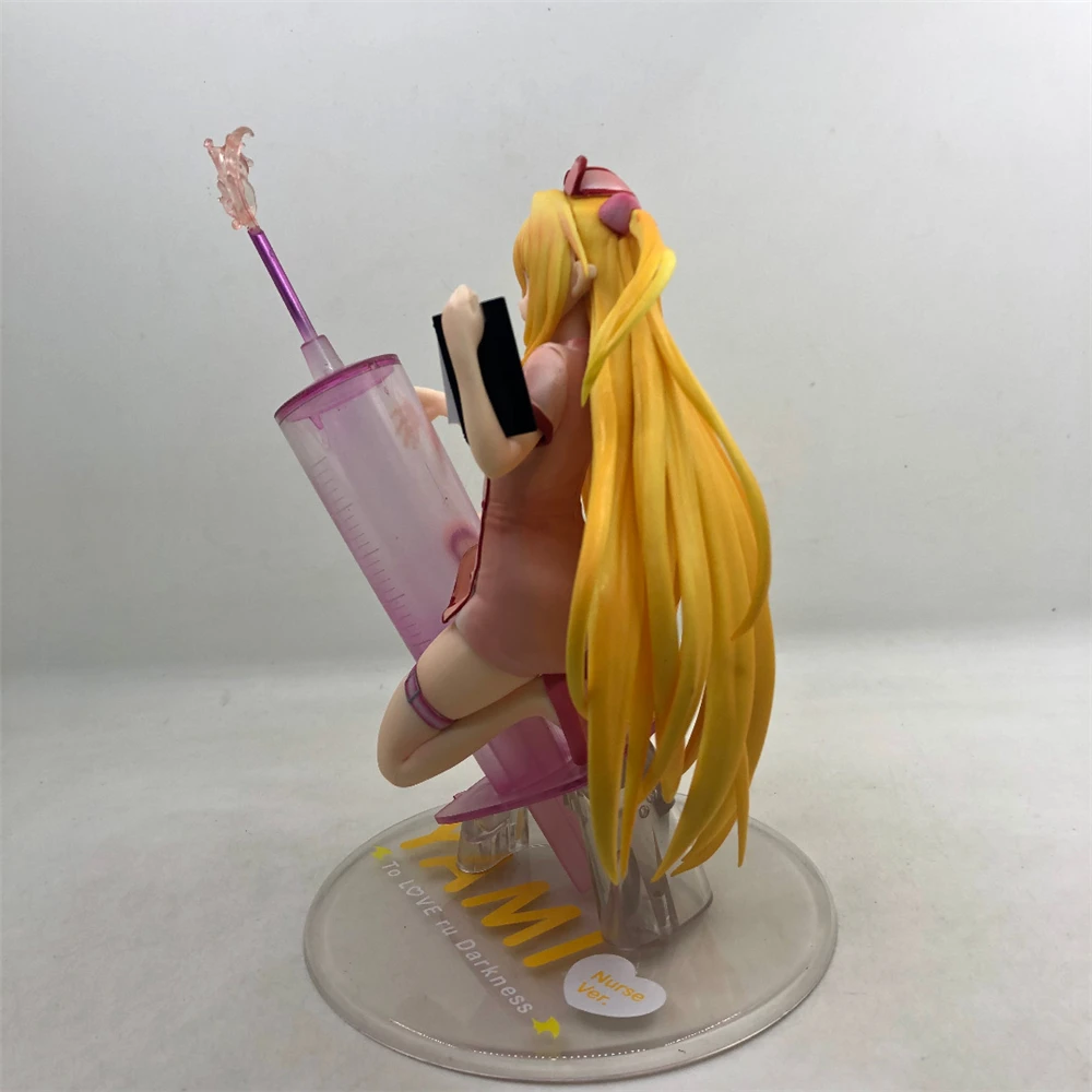 Аниме To Love Ru Золотая темнота Konjiki No Yami медсестра Ver. 1/7 весы фигурку пикантная кукла